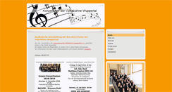 Desktop Screenshot of konzertchor-wuppertal.com